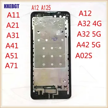 LCD Rám Pre Samsung Galaxy A11 A12 A21 A31 A41 A51 A71 A32 A42 A02S A115 A125 A315 A515 A715 Predné Bývanie Uprostred Modularitou