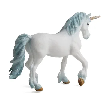 Unicorn Hračka Simulácia Mini Animal Model Jednorožca Lietajúci Kôň Obrázok Model Wild Údaje Deti Vzdelávacie Hračky Figúrka