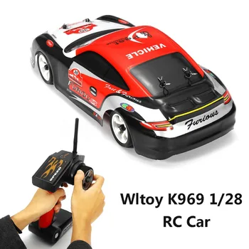 Wltoys K969 1:28 RC Auto 2.4 G 4WD Kartáčovaný Motorových Voiture Telecommande 30 KM/H Vysokej Rýchlosti RTR RC Drift Auto Zliatiny Diaľkové Ovládanie Auta