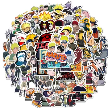 100ks Japonskom Anime Naruto Nálepky Pack Graffiti Kufor, Notebook, Auto Nepremokavé Cartoon Nálepky Odtlačkový Deti Hračka Darček