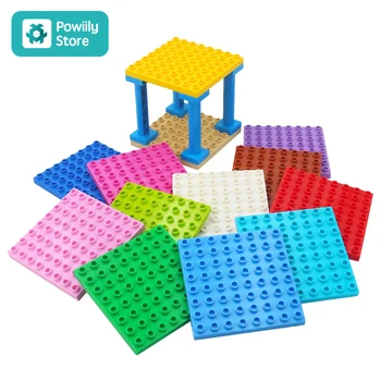 Veľké Stavebné Bloky Kompatibilné Veľké rozmery Tehál Deti HOBBY Hračky ABS Plast Budovy Hračky Bloky Časti 8x8 Vzdelávacieho