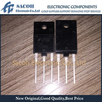 Nový, Originálny 10Pcs FGH75T65S FGH75T65 75T65 NA-3PF 75A 650V Moc IGBT tranzistorov
