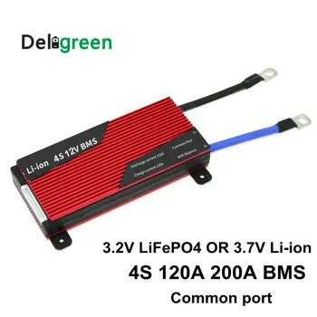 Deligreen 4S 150A 120A 200A 250A 12V PCM/PCB/BMS pre 3.2 V LiFePO4 LiNCM batéria Li ion Batéria s rovnováhu funkcia