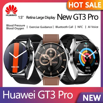 Huawei Sledovať GT3 Pro Smart Hodinky Mužov, Android Bluetooth Hovor Smartwatch 2022 Smart Hodinky pre Iphone Huawei Xiao Originálne Hodinky