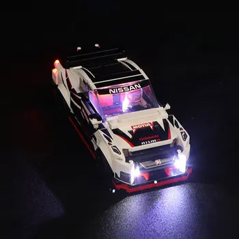 Vonado LED Osvetlenie Set pre 76896 Nissan GT-R NISMO Hračka Auto Zberateľskú Model Svetla Kit, Nie je Súčasťou Budovy Bloku