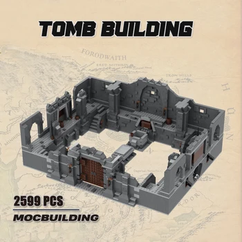 Ultimate Collector Série MOC stavebným Filmu Tomb Architektúra Technológie Tehly DIY Montáž Model Kolekcie Hračky Darček