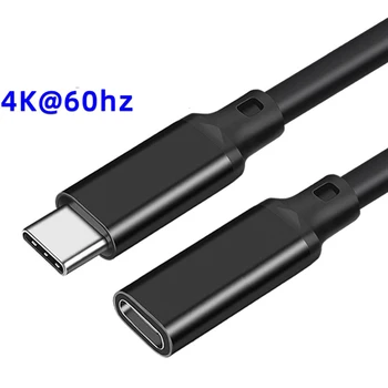 Typ C Rozšírenie 10Gbps Gen2 USB 3.1 na USB-Typ C-C Rozšírenie Údajov Rýchle Nabíjanie Kábel Extender Kábel Pre Macbook Notebook, Telefón