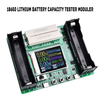 18650 Li Kapacita Batérie Tester Modul MAh MWh Digitálne Batérie Detektor Modul 18650 Batérie Tester Typ-C