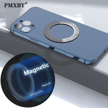 Magnetické Plechu Nálepky Krúžky Pre Magsafe Bezdrôtovú Nabíjačku Magnet Auto, Mobilný Telefón Majiteľa Železa List Pre iPhone 13 Pro Max