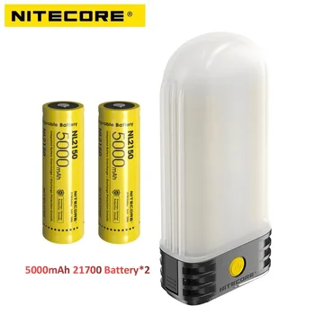 NITECORE LR60 Power Bank 280 Lumenov LED Camping svetlo 18650/21700 Nabíjačku USB-C Rýchle Nabitie Vstup