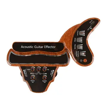 Gitara Vyzdvihnutie Ľudovej Akustické Elektrické Zbor Delay Reverb Effector Gitara Pickup Pre Klasické Akustické Gitarové Príslušenstvo