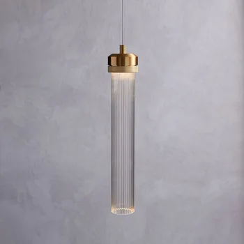 Moderné LED Závesné Lampy Zlato Domáce Dekorácie Prívesok Svetlá Sklo, Svetlá Obývacia Izba Droplight Spálňa Svietidlá, Osvetlenie