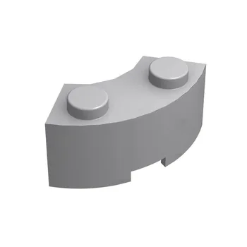 Kruh Tehla 2x2 Malých Častíc stavebným Arc-tvarované Diely Príslušenstvo Kompatibilné s Lego Hračky Tehál 3063 85080