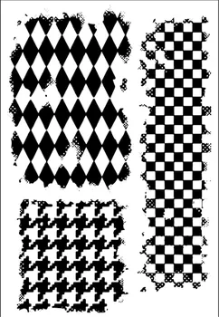 11x16 Čierne a biele steny Jasné, Transparentné Silikónové Pečiatka Tesnenie pre DIY scrapbooking fotoalbum Dekoratívne jasné, pečiatka