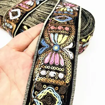 Čipky Výbava Dekorácie Vintage Textílie Páse s nástrojmi Šitie Remesiel Príslušenstvo pre Topánky, Taška Embellishment 1Yards