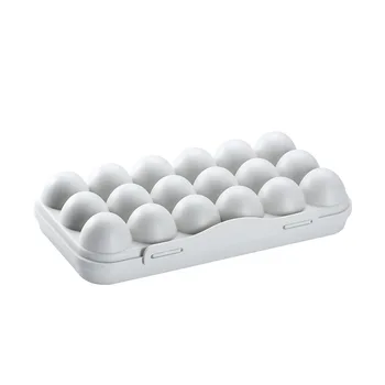 12 Miest Plastové Vajcia Držiteľ Plastové Anti-kolízie Úložný Box Zásobník Kontajner Domácnosť, Kuchyňa Vajcia Organizátor Dodávky