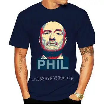 Pánske Oblečenie, Módne Trend T-shirt Phil Collins Proti všetkému Hip Hop PRÍCHODU Mens Tlačiť Bežné 100% Bavlna T-Shirt Popula