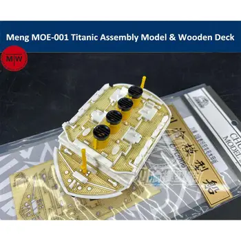 Meng MOE-001 Royal Mail Lode Titanic Q Edition Montáž Model Súpravy & Drevená Paluba