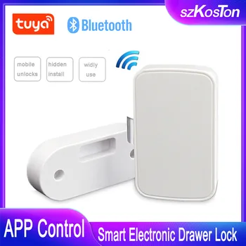 Tuya Inteligentný Život Elektronický Zámok Bluetooth-kompatibilné Keyless Súbor Kabinetu Smart Košík, Diaľkové Ovládanie Dverí Domu Bezpečnostné Zámky