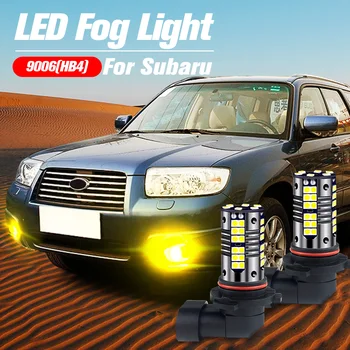 2ks LED Hmlové Svetlo Blub, 9006 HB4 Lampa Canbus Žiadna Chyba Na Subaru Legacy Lesník 2006-2013 Impreza Outback 2003-2010 WRX STI
