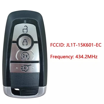 CN018098 4 Tlačidlo Keyless Entry Smart príveskom Pre Ford Náhradné Diaľkové 434.2 MHz HITAG PRO JL1T-15K601-ES Auto Smart Card Key