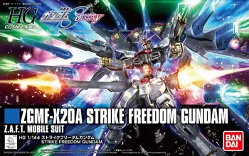 Bandai HGUC HGCE 201 Slobody OŽIVIŤ 1/144 Gundam ZGMF-X20A Montáž Model Súpravy Akčný Model Obrázok
