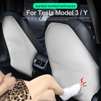 Sedadlá Anti Kick Pad Chránič Pre Tesla Model 3 model Y mat Dieťa Anti Špinavé Interiérové Doplnky Výbava Dekorácie 2021-2022