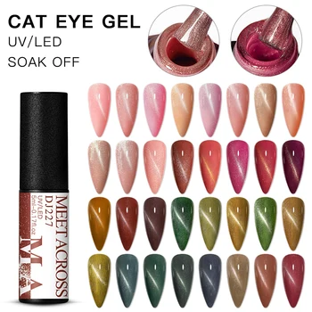 Magnet Nechty Gel Polish 5D Cat Eye Účinok UV Gel lak na Nechty Chameleon Magnetické Gél Laky Manikúra Soak Off Smalt UV poľský