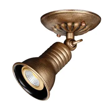 Priemyselné LED Spot Lampy Vintage E27 Stropné svietidlo Rustikálny Sledovať Svetlo Loft Domov obchod Obchod Povrchovú montáž led Železničnej Osvetlenie Luz