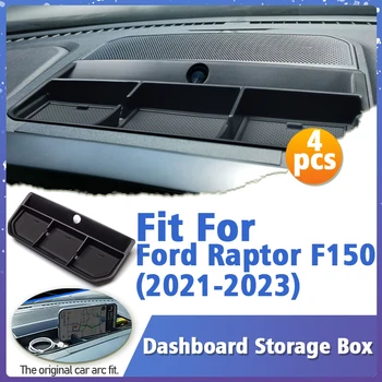 Auto Tabuli Úložný Box Pre Ford F150 F-150 Raptor 2021 2022 2023 Stredovej Konzoly Hrnú Organizátor Kontajnerov Príslušenstvo