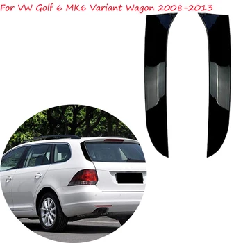 Pre VW Volkswagen Golf 6 MK6 Variant Vozeň Auto Zadné Okno, Spojler, Bočné Krídlo Kryt Výbava 2008 2009 2010 2011 2012 2013 Nálepky