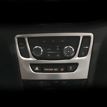2016 2017 klimatizácia Prepnúť Panel Kryt Výbava Shell Auto Styling Príslušenstvo 1pcs ABS Matný pre Buick Encore Opel Mokka