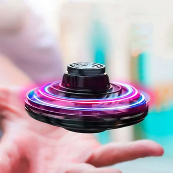 Pôvodné UFO Spinner Flynova Mini Magic Drone Strane Lietania Boomerang Spinner LED RGB Svetlo