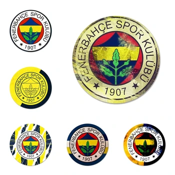 Turecko Fenerbahce Futbal Odznak Brošňa Pin Príslušenstvo Pre Oblečenie Batoh Dekorácie, darčeky