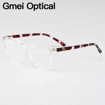 Gmei Optické Voguish Oválne Transparentné Značky Dizajnér Ženy Okuliare, Rámy Na Predpis Okuliare Optické Okuliare H8021