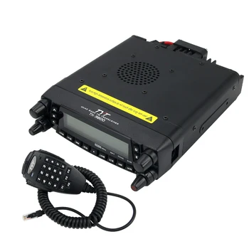 TYT TH-9800 Mobilné Rádiové Quad Band 50W Auto Vysielač Walkie Talkie Duálne Zobrazovanie Repeater Scrambler w/ USB Kábel