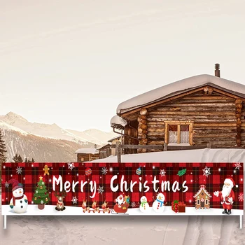 Vianočné Outdoor Banner Veselé Vianočné Dekorácie Pre Domov 2022 Vonkajší Dekor Vianoce Navidad Noel Natal Šťastný Nový Rok 2023