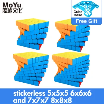 MOYU Magic Cube Magnetické Rýchlosť 7x7 9x9 8x8 Profesionálne Kocka Weilong Wr M Meilong GTS 3m Kit 6x6 Kocky Pre Deti, Hračky pre Chlapcov, Puzzle