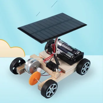 Rodina DIY Elektrický Model Zostaviť Auta Výučby Učebné KMEŇOVÝCH Projektu Vzdelávania v oblasti Vedy Pomoci Darček Školy, Škôlky Lab Hračky