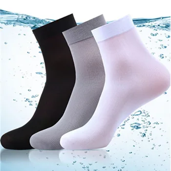 5 Párov Lete pánske Ponožky Farbou Tenké Časti Podniku Bežné Ponožky Vertikálne Pásy Priedušná Pot-izolačné Ponožky