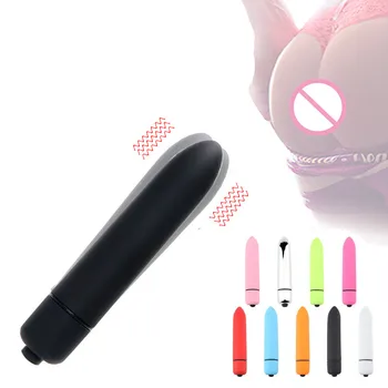 10 Frekvencia Mini Bullet Vibrátor Pre Ženy Klitorálny G Mieste Stimulátor Vibrátory Sexuálne Hračky, Ženská Masturbácia Hry Pre Dospelých