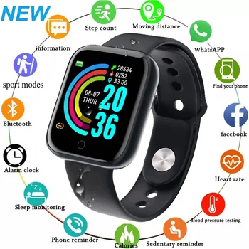 Smart Hodinky Muži Ženy Digitálne Hodinky Bluetooth Sport Tracker Srdcovej frekvencie, Krvného Tlaku Smartwatch Pre Android IOS Xiao