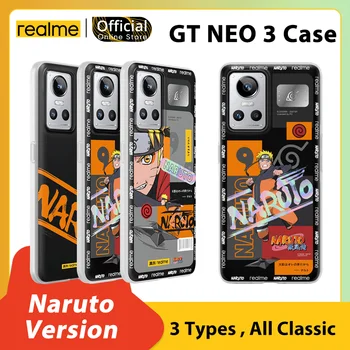 realme GT Neo 3 Úradný Pôvodné prípade módne telefón prípade, Anti-slip Odolné úradný prípade, Nárazník Zadný Kryt TPU