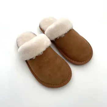 Kvalitné zimné warmful ovčej papuče pre ženy