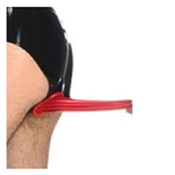 latex Análny Plášť fetish kryt, ktorý môže byť DIY lepí na nohavice alebo catsuits