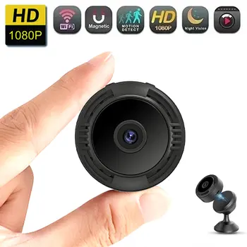 Wifi Mini Kamera HD 1080P Bezdrôtový Nočné Videnie Detekcia Pohybu Mikro Kamery videokamery Diaľkové Home Security Videokamera F8