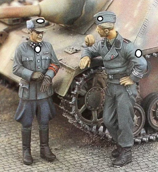 1:35 Živice Model Živice Vojak druhej svetovej VOJNY nemecký Vojak Scény Vyžaduje Ručné Maľovanie Model montážna sada