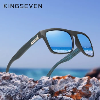 KINGSEVEN TR90 Rám Zrkadla Objektív Polarizované slnečné Okuliare pánske Okuliare na Outdoorové Športy Muž Okuliare Originálne Príslušenstvo