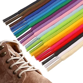07 Nové Shoelace Unisex Laná Multicolor Nepremokavého Kolo Kábel Šaty Obuvi, Šnúrky Diy Kvalitné Pevné 70-160 cm Farebné Shoelace