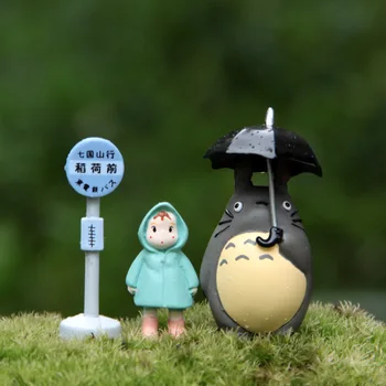 Horúce ! NOVÝ 3-5 cm 3ks/set mini Môj Sused Totoro Tonari no Totoro akcie obrázok hračky Vianočný darček lm13